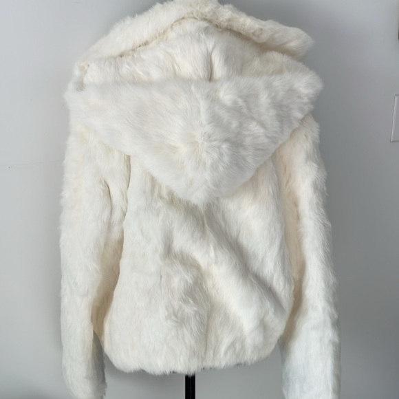 Winter fur rabbit fur coat - Picture 7 of 13